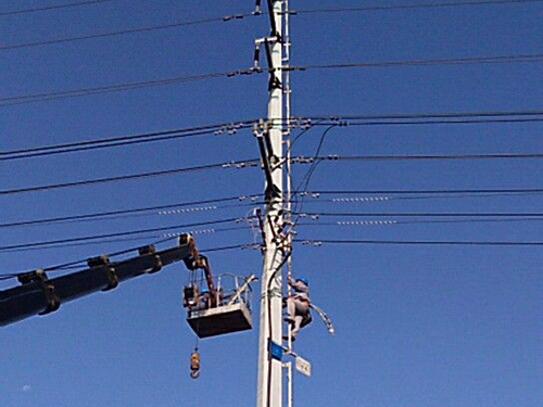電力施工現場