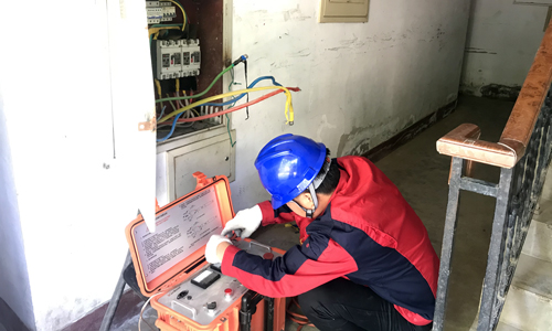 新新家園25#樓電纜故障檢測(cè)、維修