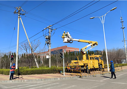 10KV塑膠線10號、17號桿帶電安裝驗電環